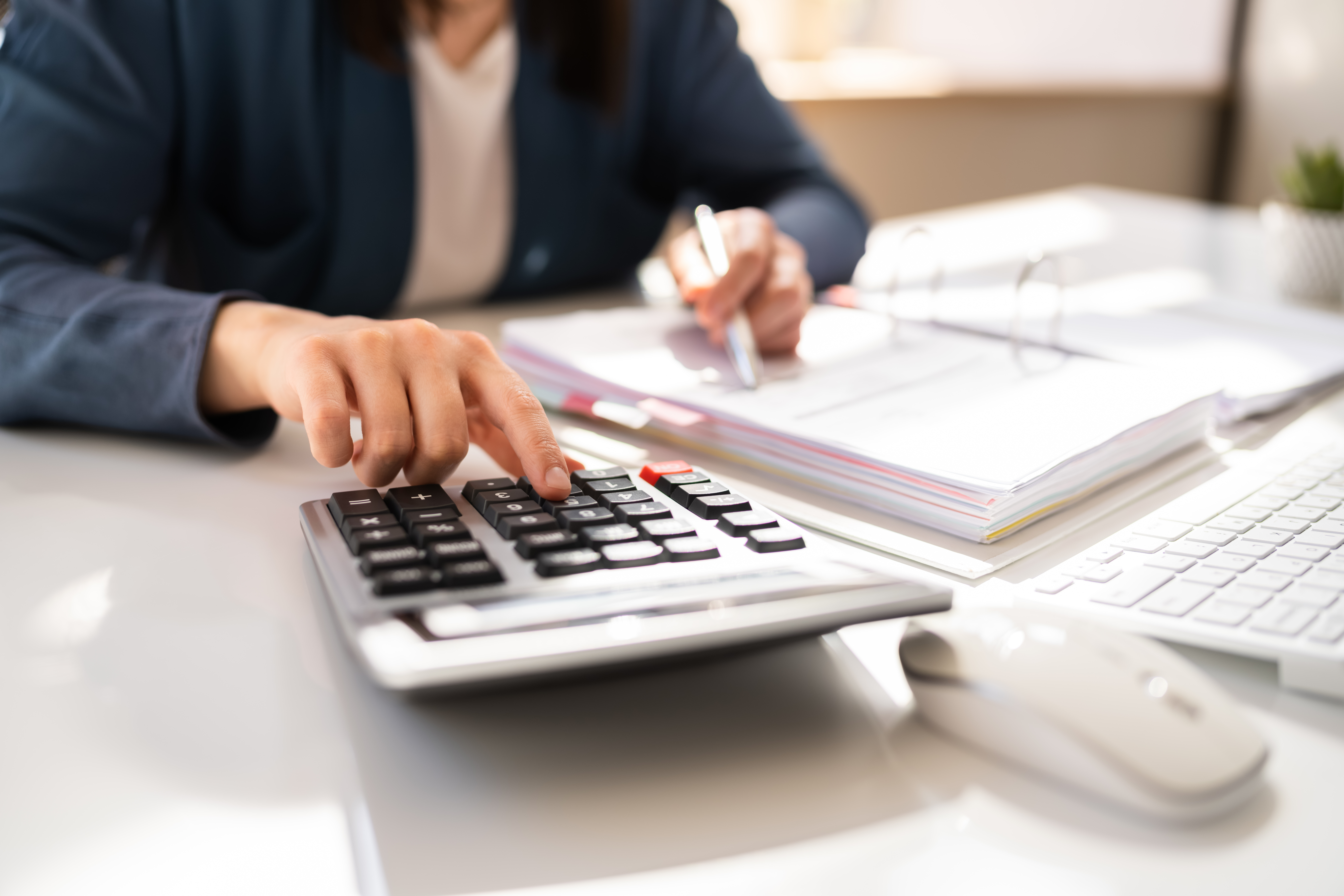 Professional Accountant Woman In Office